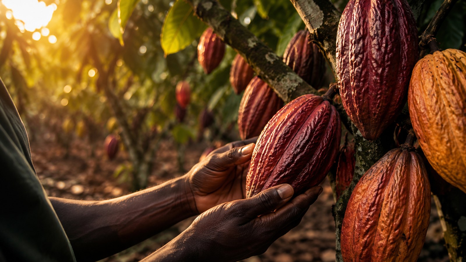 Premium cocoa pods